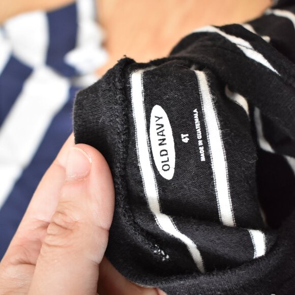 EUC Bundle of 3 Old Navy Toddler Short Sleeve Striped Tshirts - Picture 11 of 11